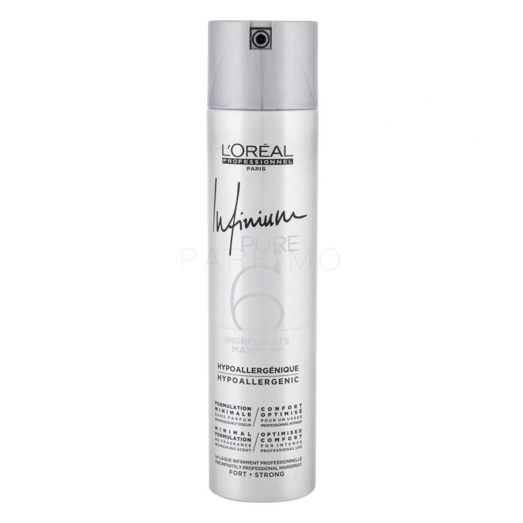 L'Oréal Professionnel Infinium Pure Strong Lak za lase za ženske 300 ml