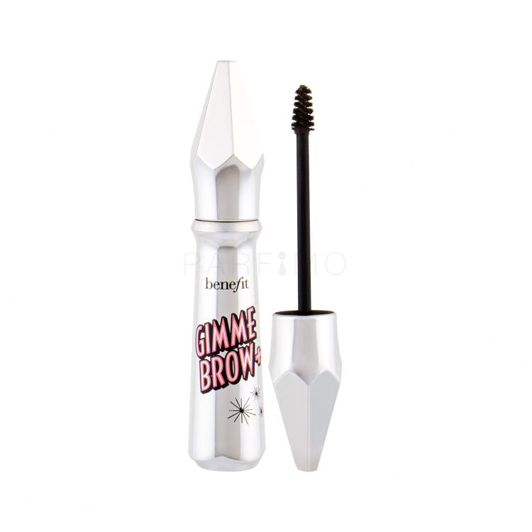 Benefit Gimme Brow+ Brow-Volumizing Gel za obrvi za ženske 3 g Odtenek 6 Warm Black Brown