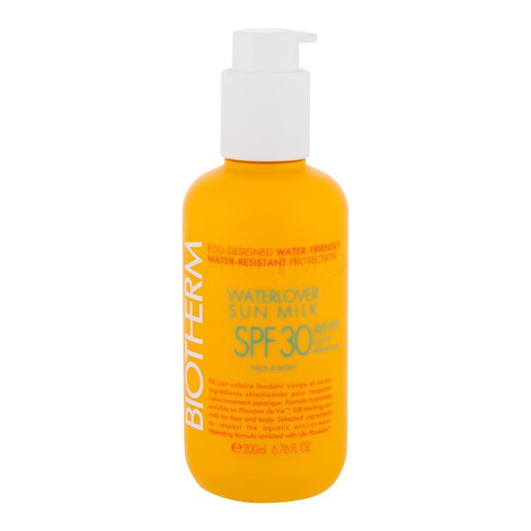 Biotherm Waterlover Sun Milk SPF30 Zaščita pred soncem za telo 200 ml