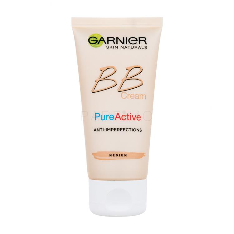 Garnier Skin Naturals Pure Active BB krema za ženske 50 ml Odtenek Medium