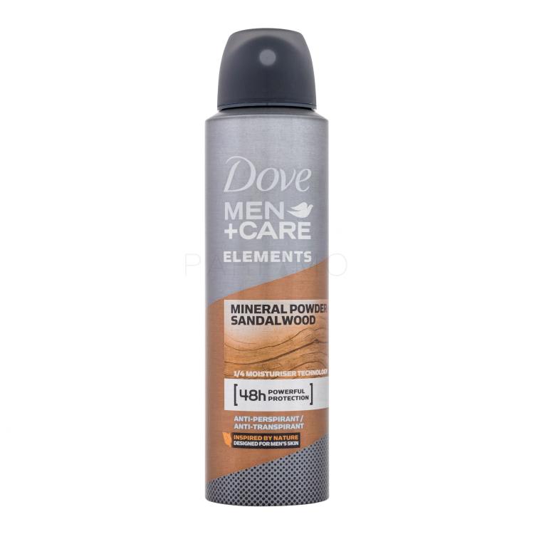 Dove Men + Care Elements Mineral + Sandalwood 48h Antiperspirant za moške 150 ml