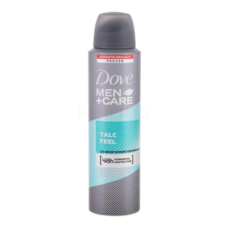 Dove Men + Care Talc Feel 48h Antiperspirant za moške 150 ml