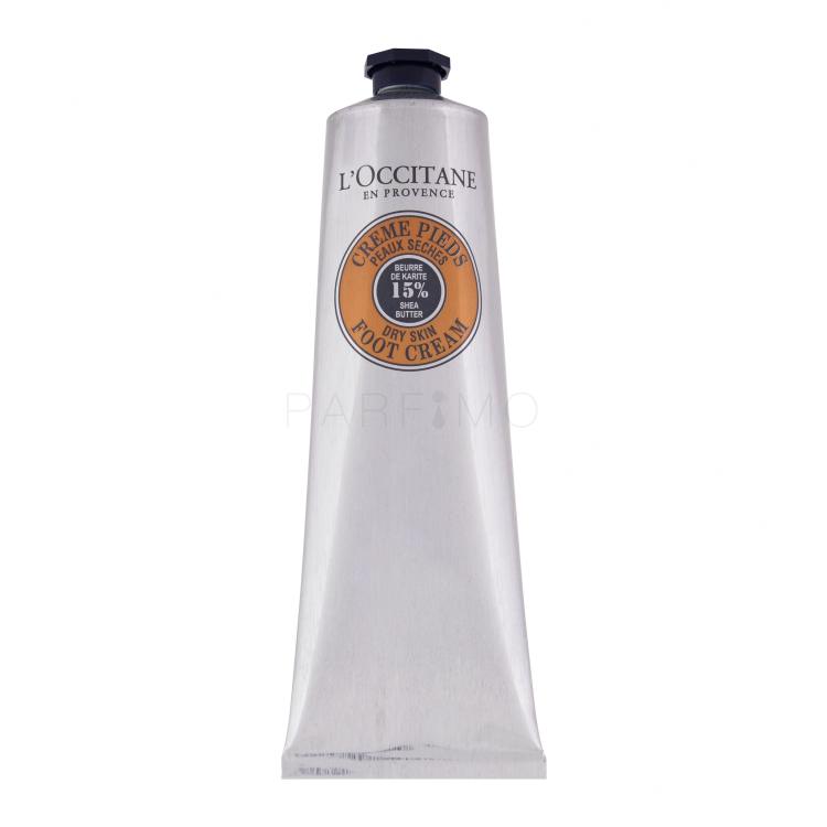 L&#039;Occitane Shea Butter Foot Cream Krema za stopala za ženske 150 ml