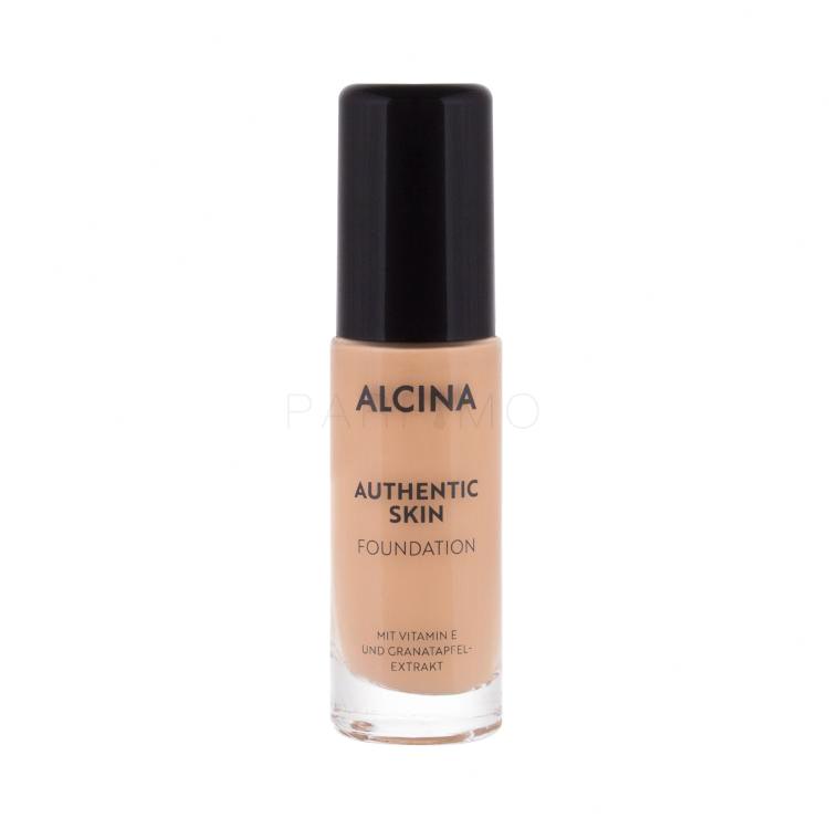 ALCINA Authentic Skin Puder za ženske 28,5 ml Odtenek Medium