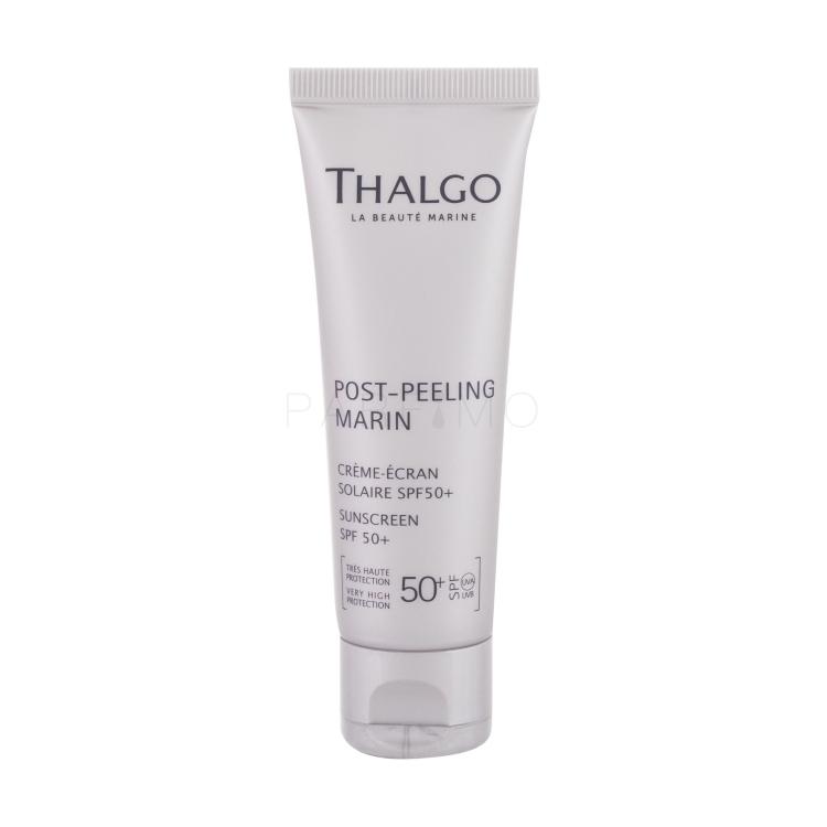 Thalgo Post-Peeling Marin Sunscreen SPF50+ Zaščita pred soncem za obraz za ženske 50 ml
