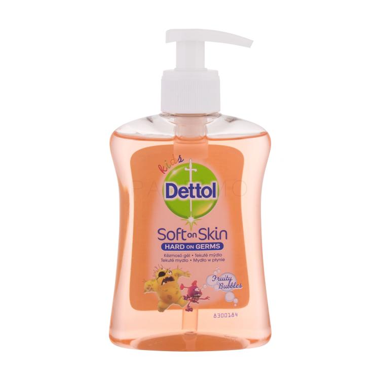 Dettol Soft On Skin Fruity Bubbles Tekoče milo za otroke 250 ml