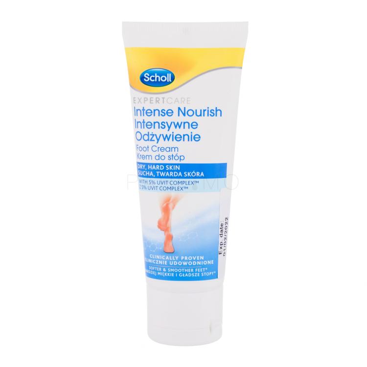 Scholl Expert Care Intense Nourish Foot Cream Dry, Hard Skin Krema za stopala za ženske 75 ml