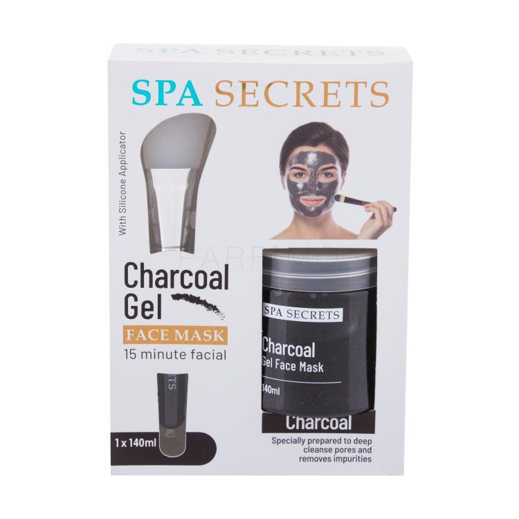 Xpel Spa Secrets Charcoal Gel Face Mask Maska za obraz za ženske 140 ml