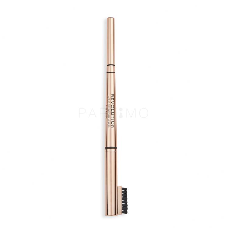 Makeup Revolution London Balayage Brow Svinčnik za obrvi za ženske 0,38 g Odtenek Dark Brown