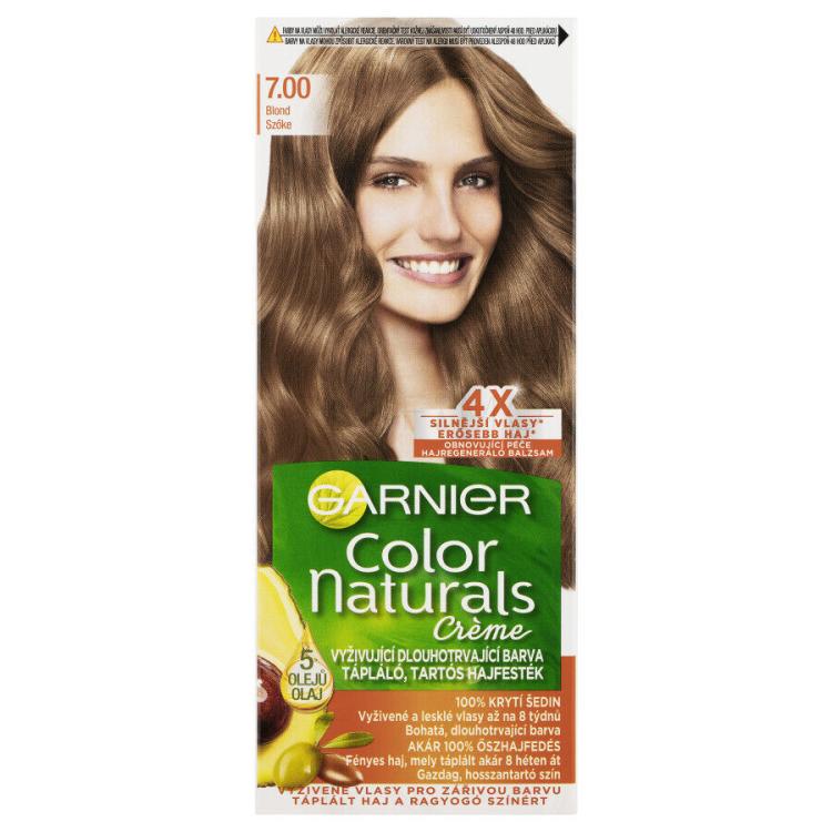 Garnier Color Naturals Créme Barva za lase za ženske 40 ml Odtenek 7,00 Natural Blond