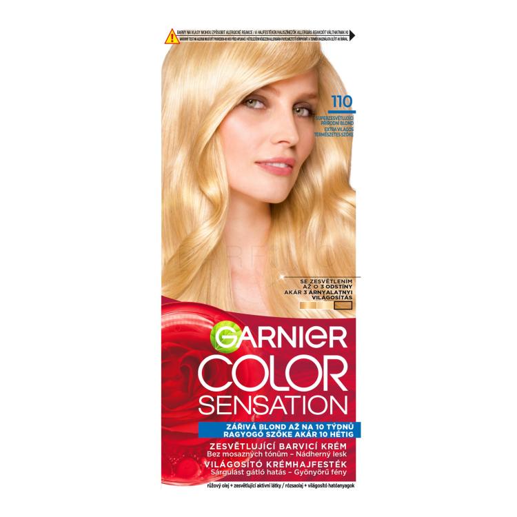 Garnier Color Sensation Barva za lase za ženske 40 ml Odtenek 110 Diamond Ultra Blond