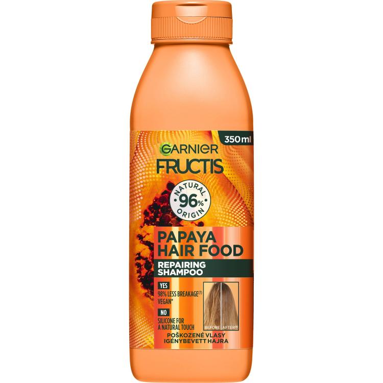 Garnier Fructis Hair Food Papaya Repairing Shampoo Šampon za ženske 350 ml