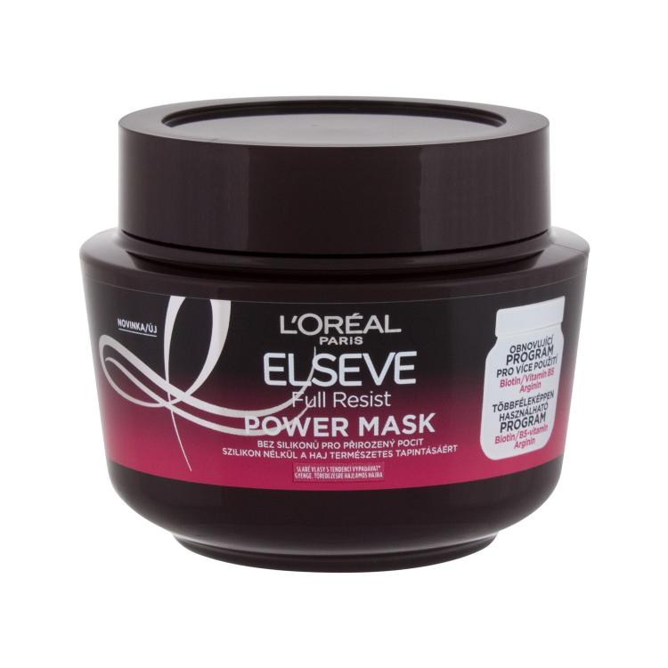L&#039;Oréal Paris Elseve Full Resist Power Mask Maska za lase za ženske 300 ml