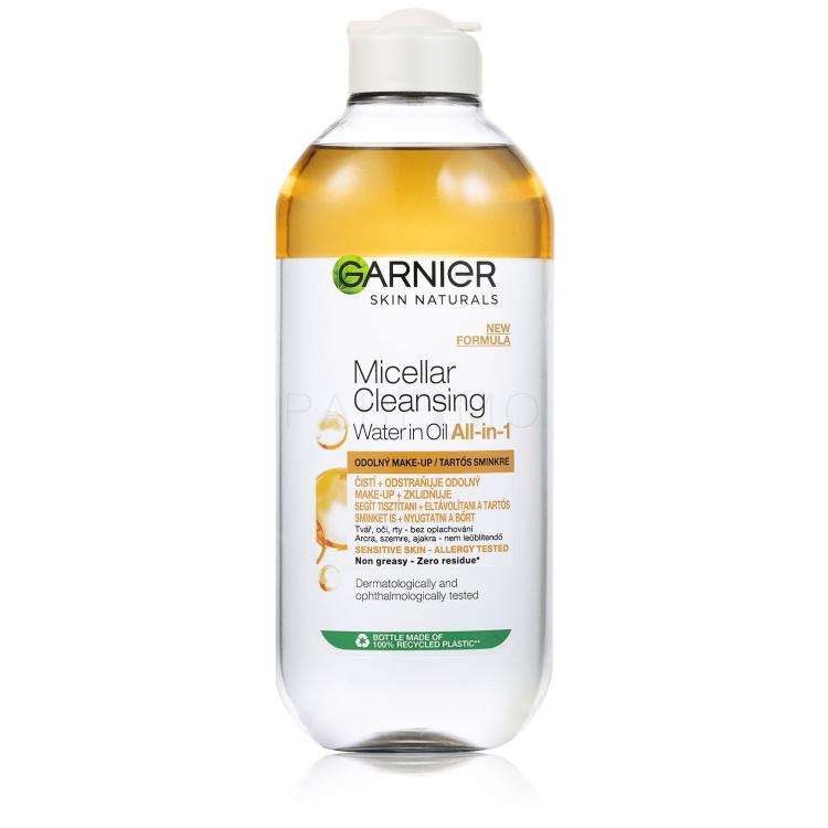 Garnier Skin Naturals Two-Phase Micellar Water All In One Micelarna vodica za ženske 400 ml