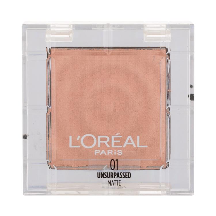 L&#039;Oréal Paris Color Queen Oil Eyeshadow Senčilo za oči za ženske 4 g Odtenek 01 Unsurpassed Matte