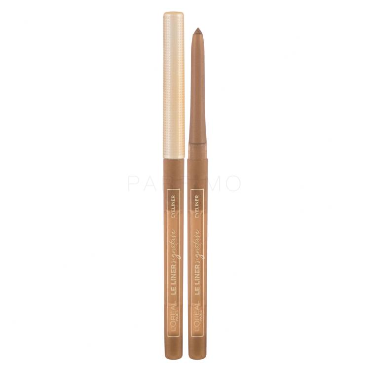 L&#039;Oréal Paris Le Liner Signature Svinčnik za oči za ženske 0,28 g Odtenek 04 Gold Velvet