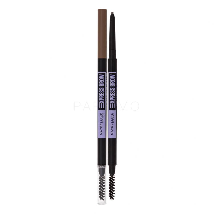 Maybelline Express Brow Ultra Slim Svinčnik za obrvi za ženske 9 g Odtenek Warm Brown