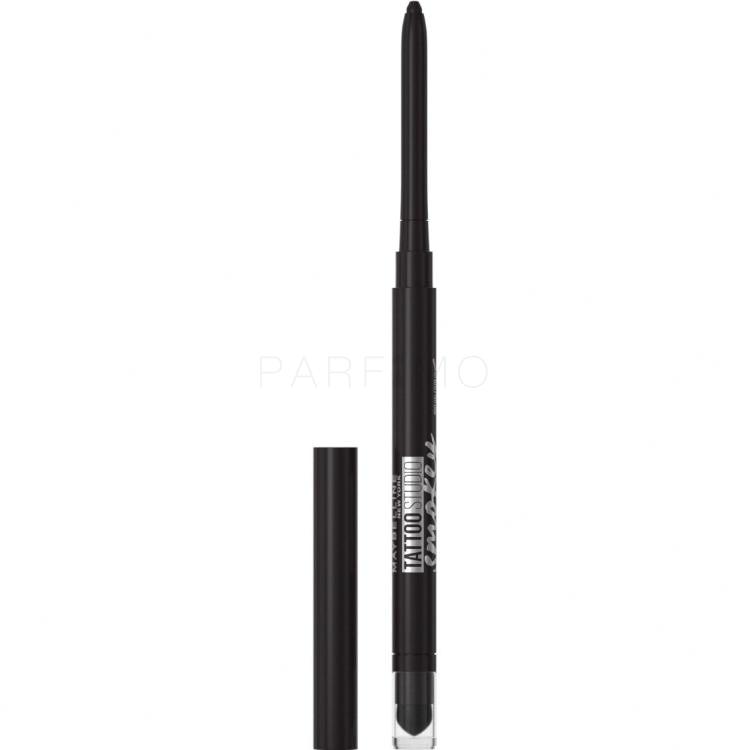 Maybelline Tattoo Liner Smokey Svinčnik za oči za ženske 1,3 g Odtenek 010 Smokey Black