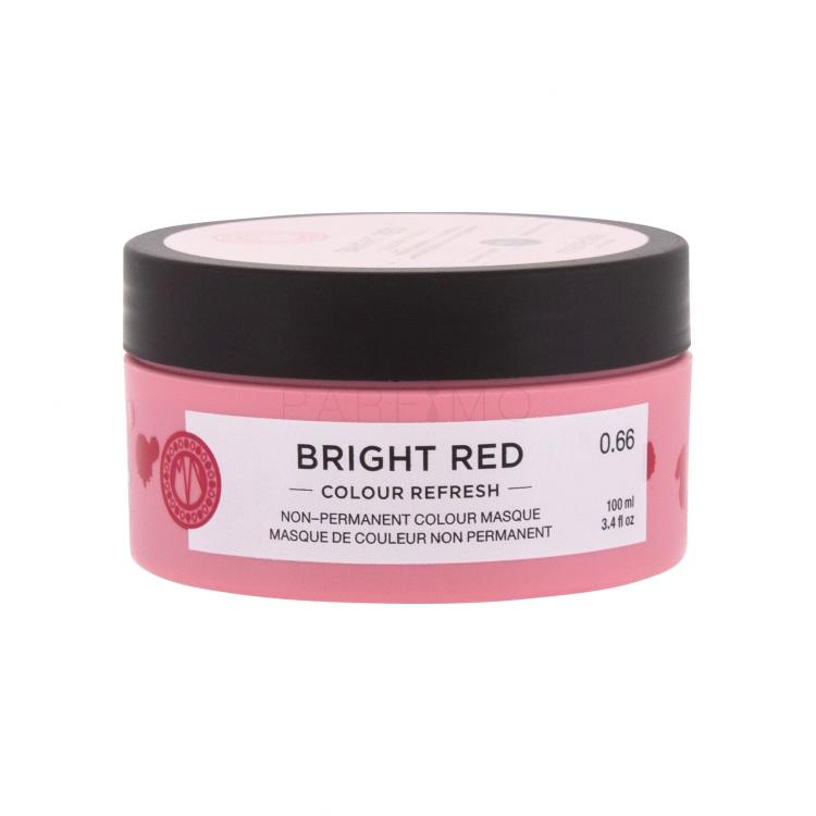 Maria Nila Colour Refresh Barva za lase za ženske 100 ml Odtenek 0,66 Bright Red