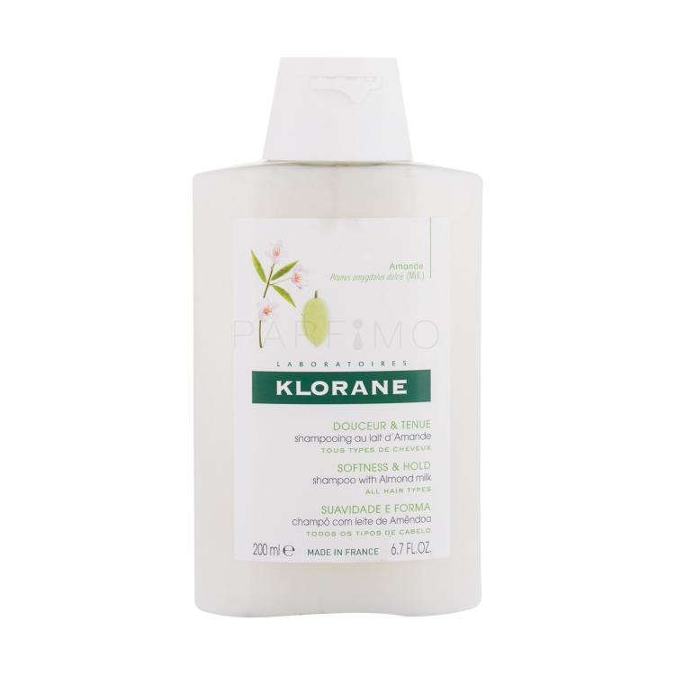 Klorane Almond Milk Softness &amp; Hold Šampon za ženske 200 ml