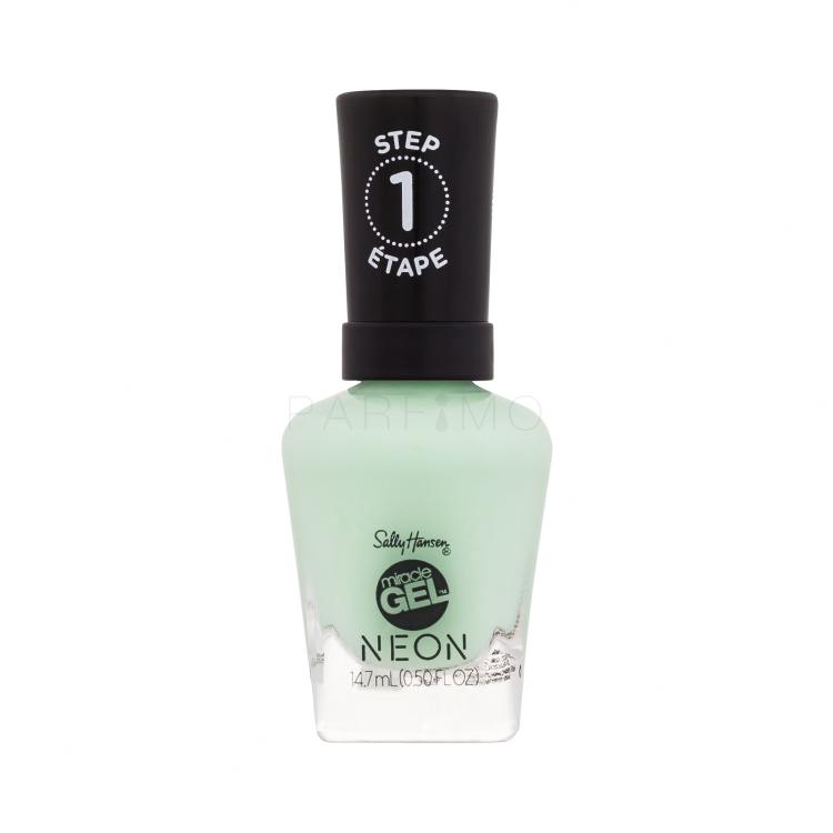 Sally Hansen Miracle Gel Neon Lak za nohte za ženske 14,7 ml Odtenek 052 Electri-Lime