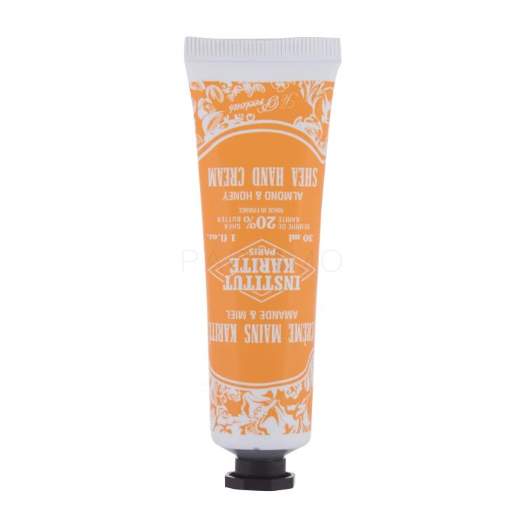 Institut Karité Shea Hand Cream Almond &amp; Honey Krema za roke za ženske 30 ml