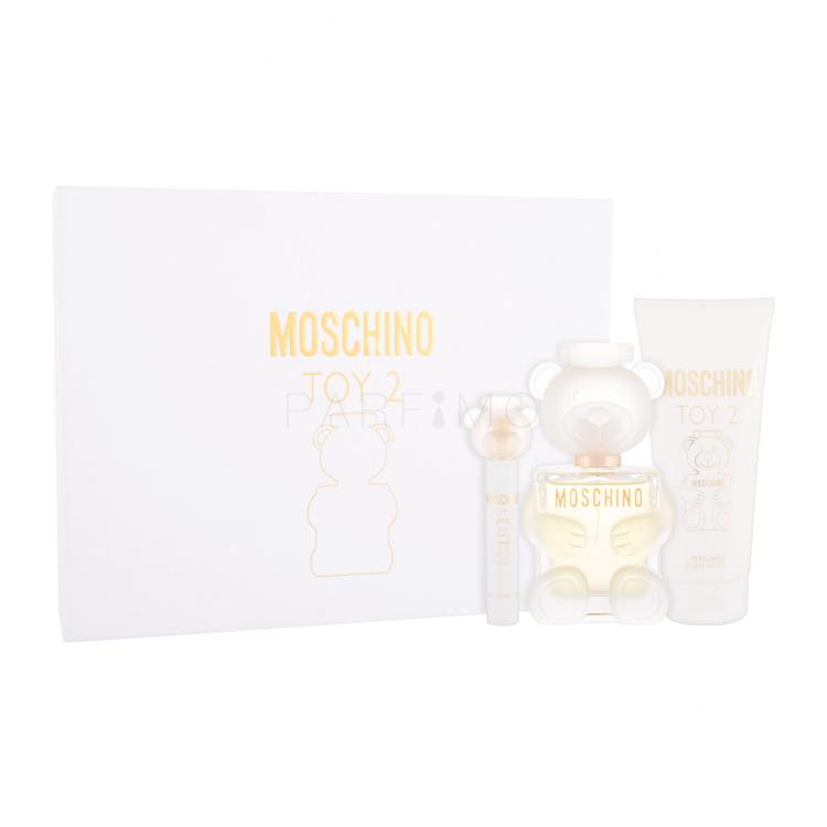 Moschino Toy 2 Darilni set parfumska voda 100 ml + losjon za telo 200 ml + parfumska voda 10 ml