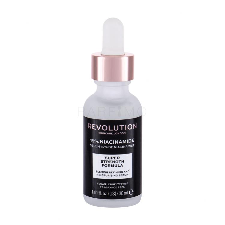 Revolution Skincare Skincare 15% Niacinamide Serum za obraz za ženske 30 ml poškodovana škatla