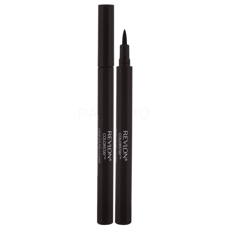 Revlon Colorstay Liquid Eye Pen Črtalo za oči za ženske 1,6 g Odtenek 01 Blackest Black tester