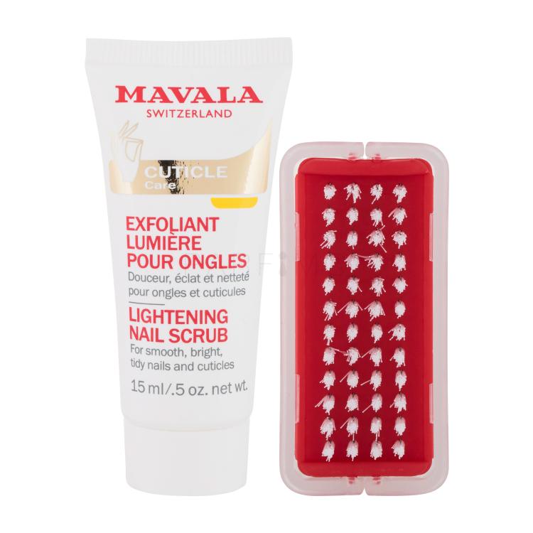 MAVALA Cuticle Care Lightening Nail Scrub Nega nohtov za ženske 15 ml