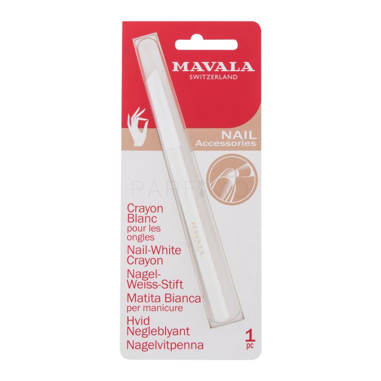 MAVALA Nail Accessories Nail-White Crayon Nega nohtov za ženske 1 kos