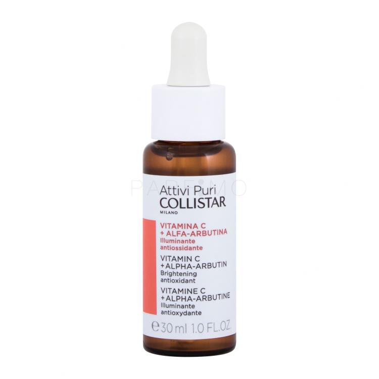 Collistar Pure Actives Vitamin C + Alpha-Arbutin Serum za obraz za ženske 30 ml