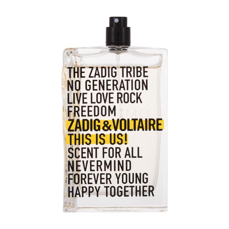 Zadig &amp; Voltaire This Is Us! Toaletna voda 100 ml tester