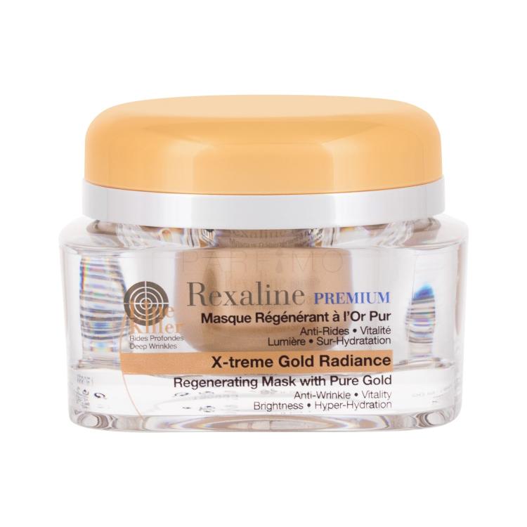 Rexaline Premium Line Killer X-treme Gold Radiance Maska za obraz za ženske 50 ml