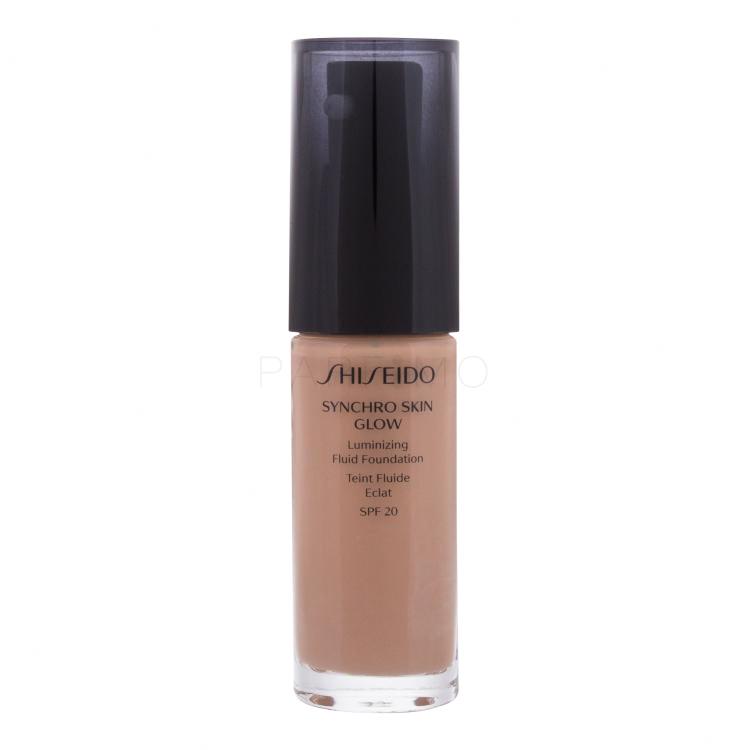 Shiseido Synchro Skin Glow SPF20 Puder za ženske 30 ml Odtenek Rose 5