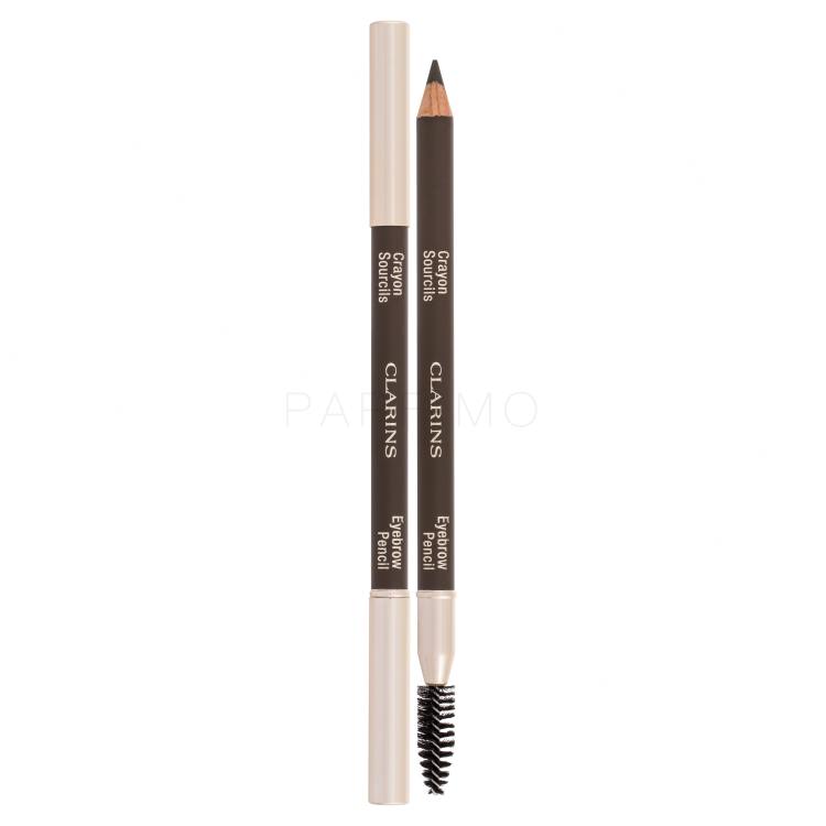 Clarins Eyebrow Pencil Svinčnik za obrvi za ženske 1,1 g Odtenek 01 Dark Brown