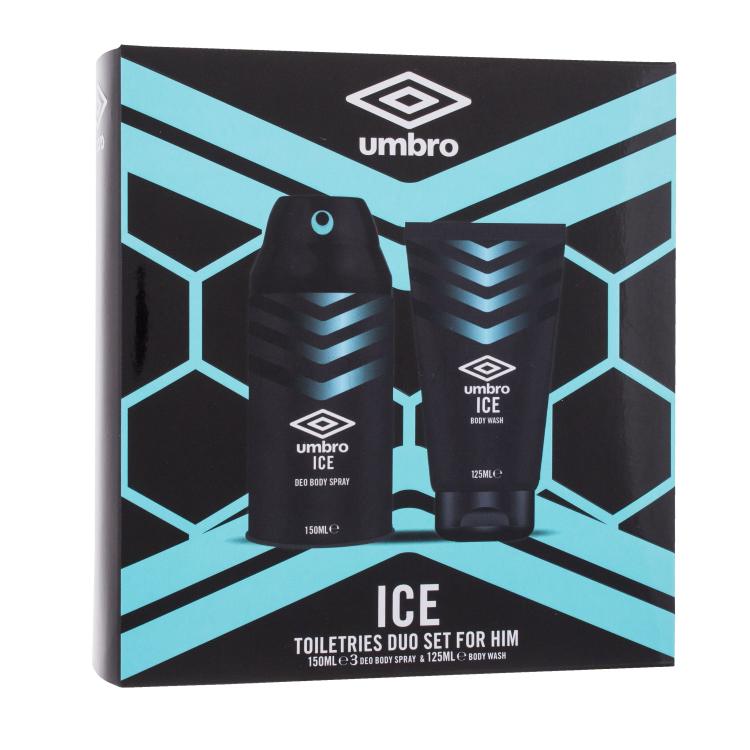 UMBRO Ice Darilni set deodorant 150 ml + gel za prhanje 125 ml