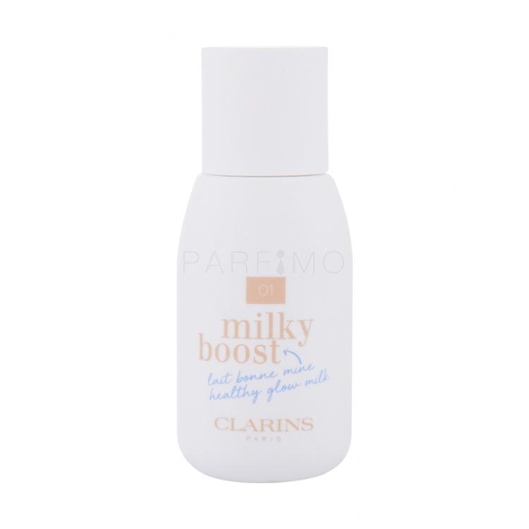 Clarins Milky Boost Puder za ženske 50 ml Odtenek 01 Milky Cream