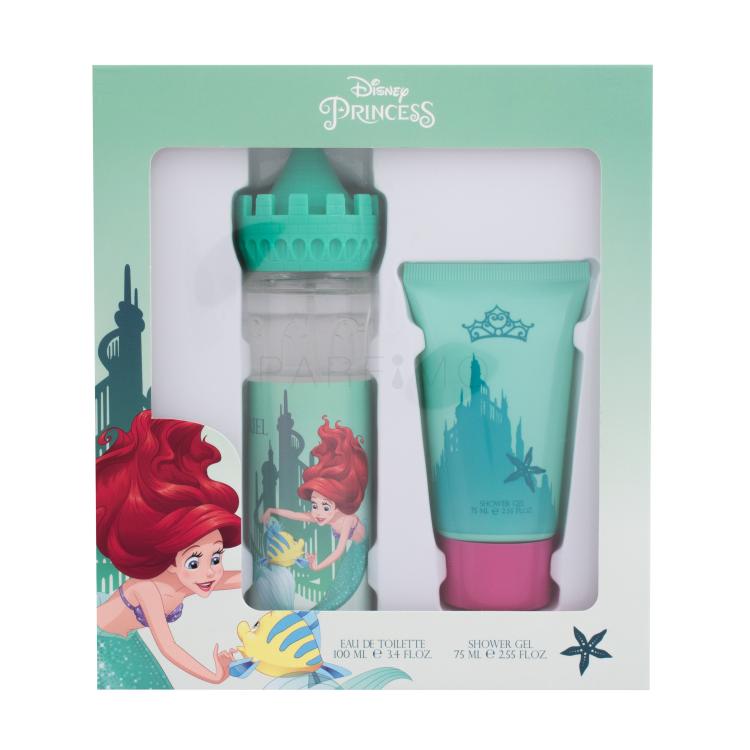 Disney Princess Ariel Darilni set toaletní voda 100 ml + sprchový gel 75 ml