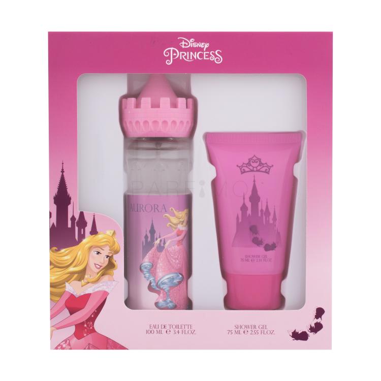 Disney Princess Aurora Darilni set toaletní voda 100 ml + sprchový gel 75 ml