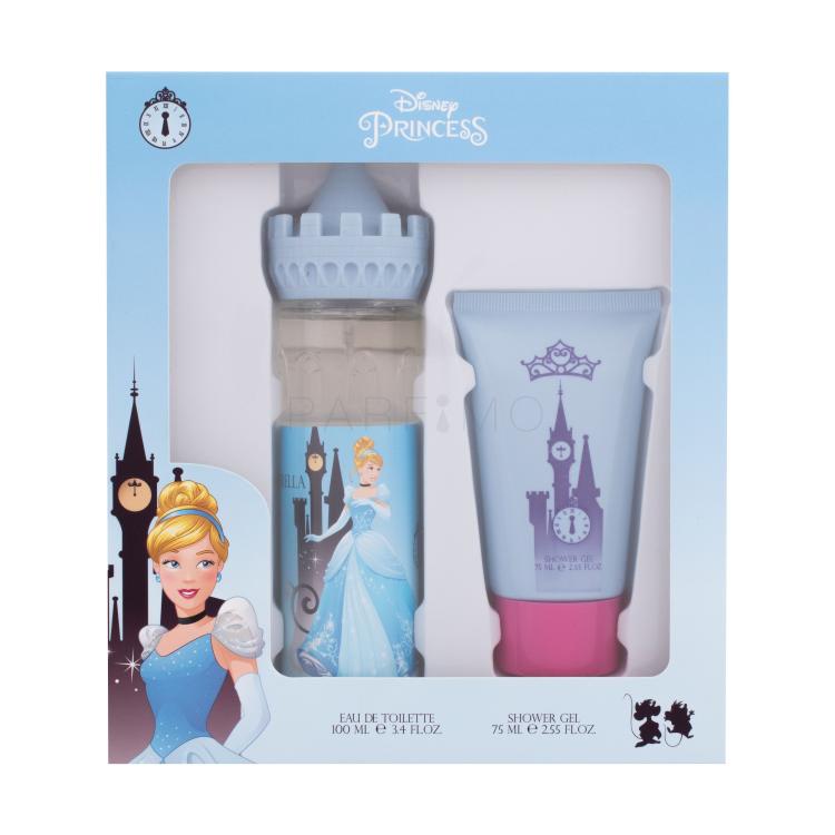 Disney Princess Cinderella Darilni set toaletní voda 100 ml + sprchový gel 75 ml