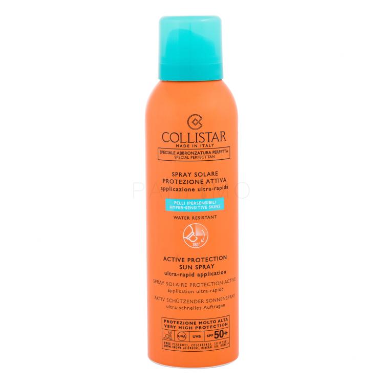 Collistar Special Perfection Active Protection Sun Spray SPF50+ Zaščita pred soncem za telo 150 ml