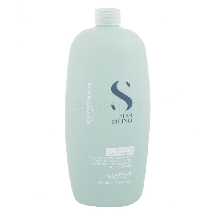 ALFAPARF MILANO Semi Di Lino Balancing Low Shampoo Šampon za ženske 1000 ml