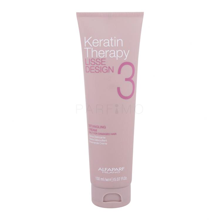 ALFAPARF MILANO Keratin Therapy Lisse Design Detangling Cream Krema za lase za ženske 150 ml