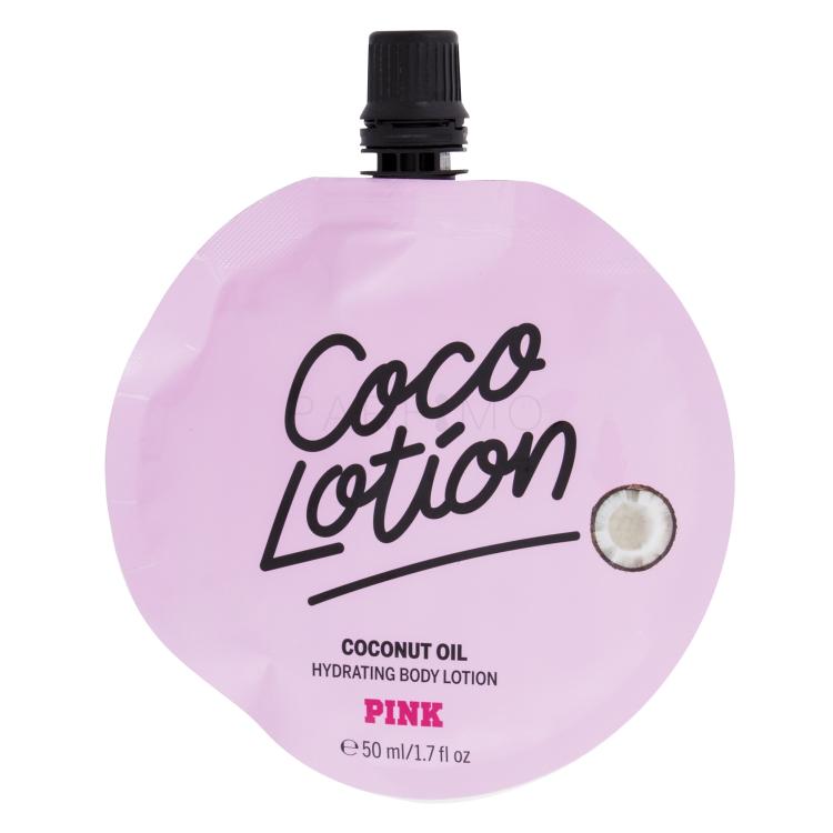 Pink Coco Lotion Coconut Oil Hydrating Body Lotion Travel Size Losjon za telo za ženske 50 ml