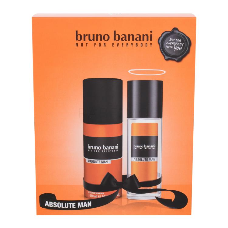 Bruno Banani Absolute Man Darilni set deodorant 75 ml + deodorant v spreju 150 ml