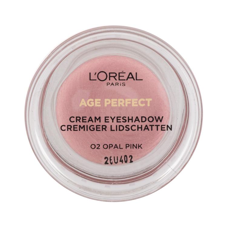 L&#039;Oréal Paris Age Perfect Cream Eyeshadow Senčilo za oči za ženske 4 ml Odtenek 02 Opal Pink