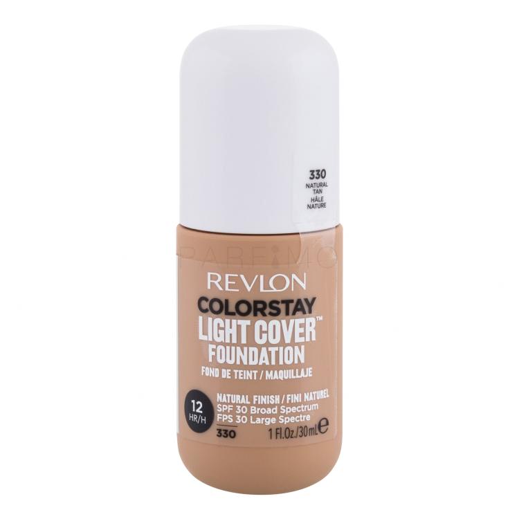 Revlon Colorstay Light Cover SPF30 Puder za ženske 30 ml Odtenek 330 Natural Tan