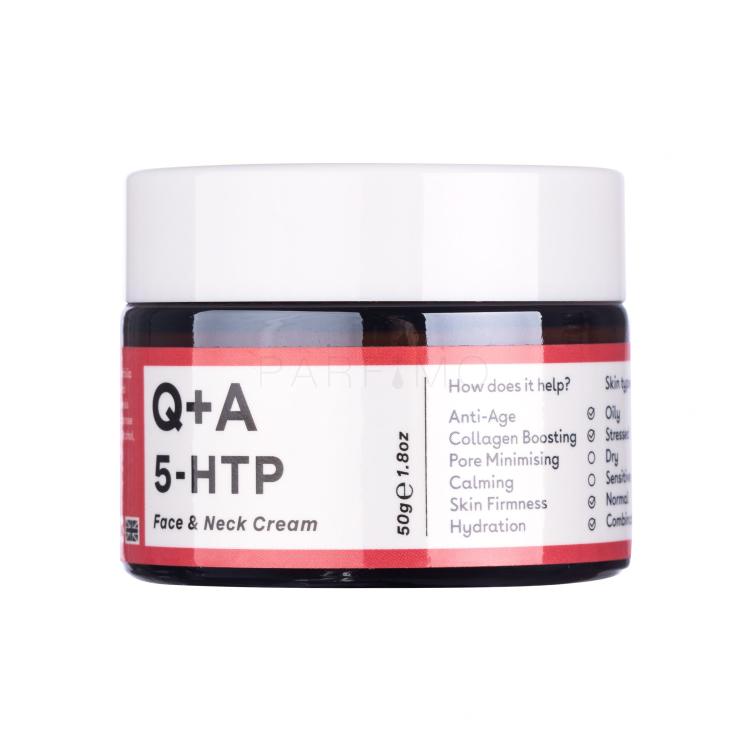 Q+A 5 - HTP Face &amp; Neck Dnevna krema za obraz za ženske 50 g