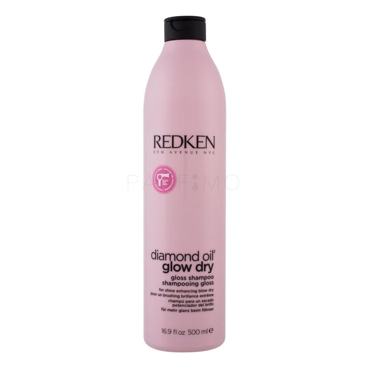 Redken Diamond Oil Glow Dry Šampon za ženske 500 ml